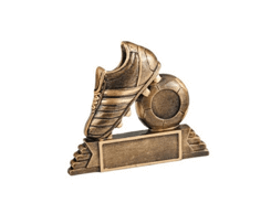 Trophee chaussure de football 106mm