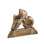 Trophee chaussure de football 106mm Au choixbronze