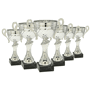 Trophée coupe argent 65x30x230 ArgentArgent