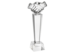 Trophee cristal agreement 236 mm