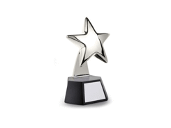 Trophee etoile 185 mm