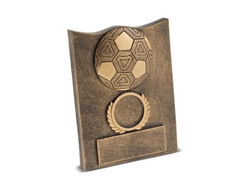 Trophee football atletique 125mm