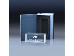 Trophée rectangulaire gravure laser