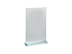 Trophee rectangle vert 160 mm