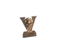 Trophee victoire football 130 mm