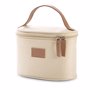 Trousse de toilette avec logo Ecru naturelBeige