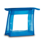 Trousse de toilette blanc en pvc Bleubleu