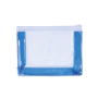 Trousse de toilette publicitaire bleu en pvc Bleubleu
