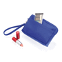 Trousse de toilette rouge en microfibre Bleubleu