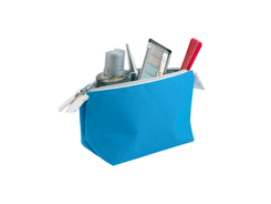 Trousse de toilette rouge en polyester