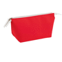 Trousse de toilette rouge en polyester Rougerouge