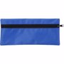 Trousse en nylon zippée. Bleubleu cobalt