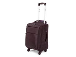 Valise cabine trolley / brun