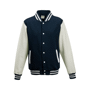 Varsity jacket veste molleton "campus" Au choixOxford Navy / White