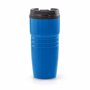 Verre de voyage avec logo BleuBleu royal