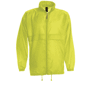 Veste coupe vent personnalisé Au choixjaune fluo