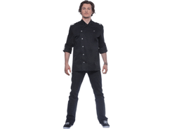 Veste de cuisine rock chef homme