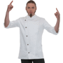 Veste de cuisine rock chef pour homme Blancblanc