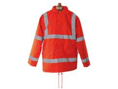 Veste de sécurité avec bandes réfléchissantes