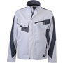 Veste de travail publicitaire homme Au choixblanc/carbone