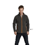 Blouson micro polaire zippée homme nova Au choixanthracite/orange
