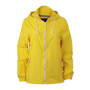 Veste nautique à capuche femme Au choixjaune soleil/blanc