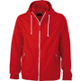 Veste nautique à capuche homme Au choixrouge/blanc