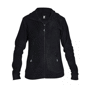 Veste polaire pirineo femme avec col montant et zi Noirnoir