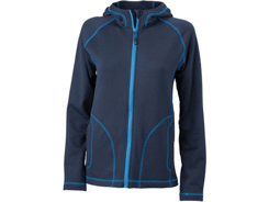 Veste polaire publicitaire à capuche femme