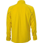 Veste polaire publicitaire homme Jaunejaune/carbone