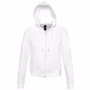 Veste publicitaire femme zippée à capuche success Blancblanc