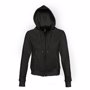 Veste publicitaire femme zippée à capuche success Noirnoir
