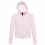 Veste publicitaire femme zippée à capuche success Au choixrose pale