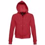 Veste publicitaire femme zippée à capuche success Rougerouge