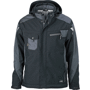 Veste softshell de travail homme Au choixcarbone/noir