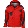 Veste softshell de travail homme Au choixrouge/noir