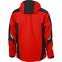 Veste softshell de travail homme Au choixrouge/noir