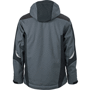 Veste softshell de travail homme Au choixcarbone/noir