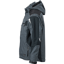 Veste softshell de travail homme Au choixcarbone/noir