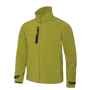 Veste technique homme softshell Au choixvert mousse
