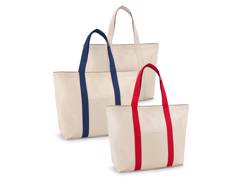 VILLE. Sac 100% coton canvas