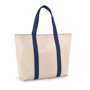 VILLE. Sac 100% coton canvas BleuBleu