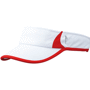 Visière Au choixblanc/rouge