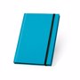 Carnet A5 couverture fluo BleuBleu clair