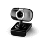 Webcam usb avec microphone noir Noirnoir