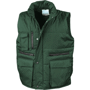 Workwear bodywarmer bodywarmer matelassé Au choixForest Green
