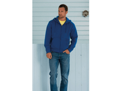 Zip hooded sweat-shirt sweat-shirt capuche zippé